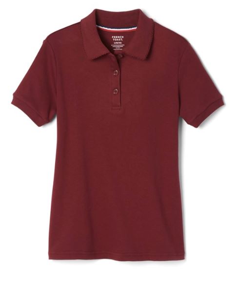 Toddler girl store red polo shirt
