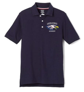 BOYS SHORT SLEEVE POLO W/LOGO