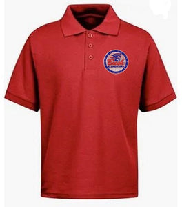 BOYS SHORT SLEEVE POLO W/LOGO