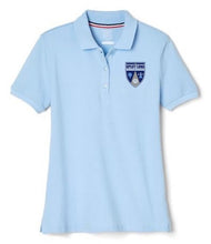Load image into Gallery viewer, GIRLS SHORT SLEEVE POLO W/LOGO