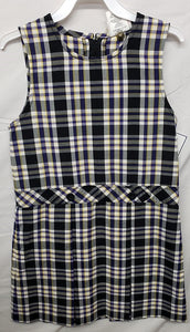 GIRLS PLAID JUMPER