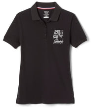 Load image into Gallery viewer, GIRLS SHORT SLEEVE POLO W/LOGO