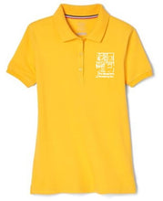 Load image into Gallery viewer, GIRLS SHORT SLEEVE POLO W/LOGO