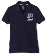 Load image into Gallery viewer, GIRLS SHORT SLEEVE POLO W/LOGO