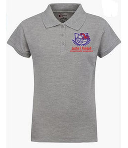 JUNIOR SHORT SLEEVE POLO W/LOGO