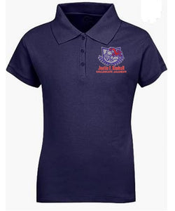 JUNIOR SHORT SLEEVE POLO W/LOGO