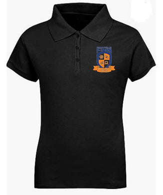 JUNIORS SHORT SLEEVE COTTON POLO W/LOGO (11TH GRADE)