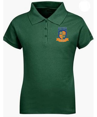 JUNIORS SHORT SLEEVE COTTON POLO W/LOGO (9TH GRADE)