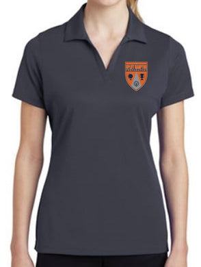 JUNIORS SHORT SLEEVE DRI FIT POLO W/LOGO