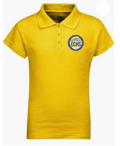 JUNIORS SHORT SLEEVE POLO W/LOGO