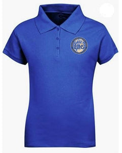 JUNIORS SHORT SLEEVE POLO W/LOGO