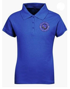 JUNIORS SHORT SLEEVE POLO W/LOGO