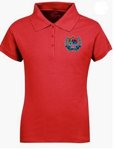 JUNIORS SHORT SLEEVE PERFORMANCE POLO - ELEM