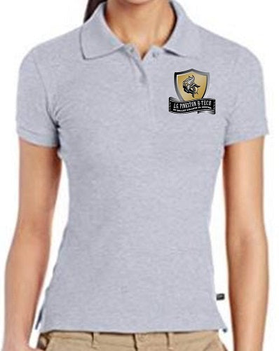 JUNIORS SHORT SLEEVE POLO W/ LOGO (9TH - 11TH GRADE ONLY)