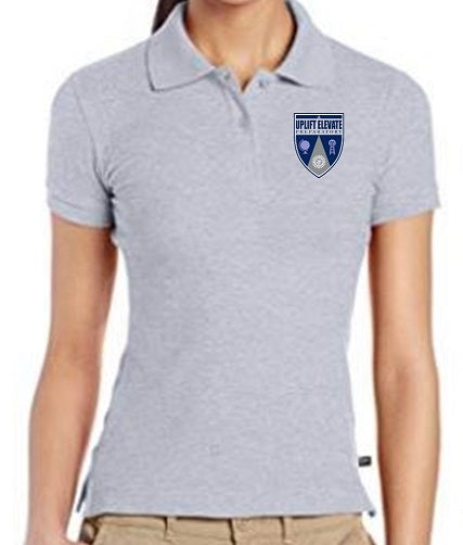 JUNIORS SHORT SLEEVE POLO W/LOGO (6TH-8TH)