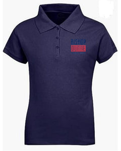 JUNIORS SHORT SLEEVE POLO W/LOGO