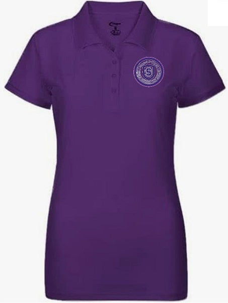 JUNIORS SHORT SLEEVE DRI-FIT POLO W/LOGO (GRADES 9TH-10TH)