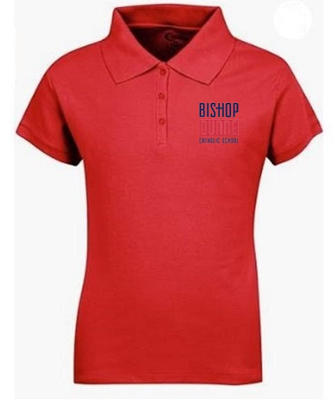 JUNIORS SHORT SLEEVE POLO W/LOGO