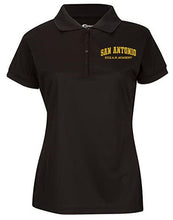 Load image into Gallery viewer, JUNIORS SHORT SLEEVE DRI FIT POLO W/LOGO (9TH-12TH GRADES)