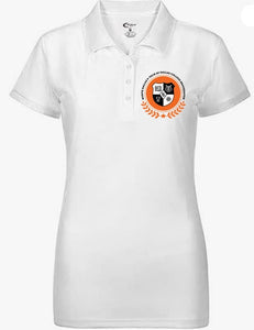 JUNIORS SHORT SLEEVE DRI FIT POLO W/LOGO