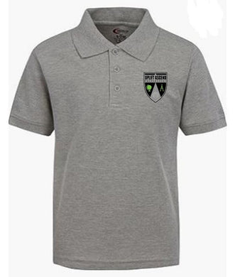 MENS SHORT SLEEVE COTTON POLO W/LOGO (10TH GRADE)