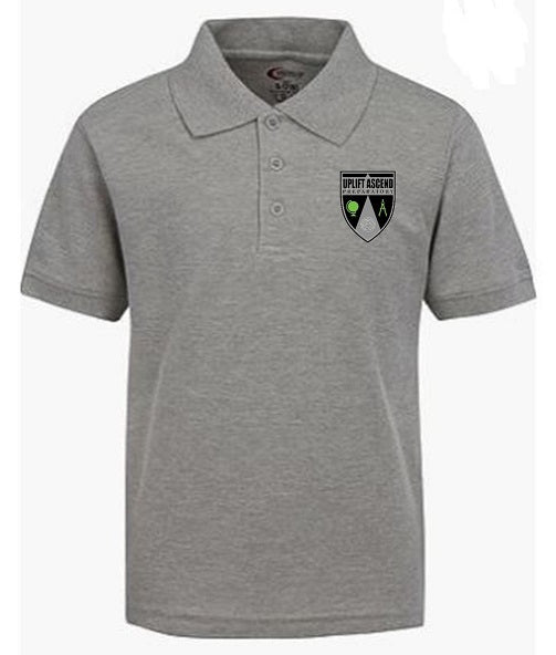 MENS SHORT SLEEVE COTTON POLO W/LOGO (7TH GRADE)