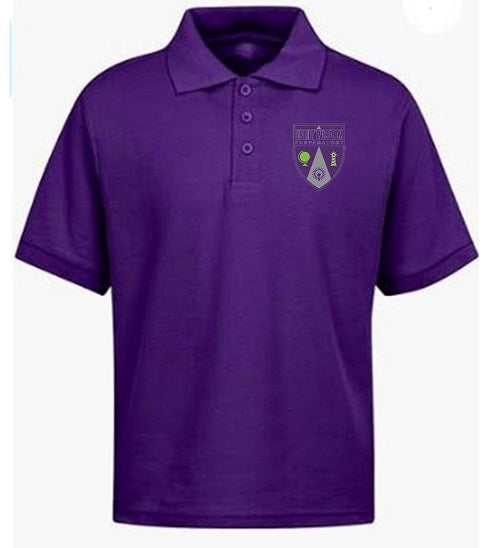 MENS SHORT SLEEVE POLO  W/ LOGO (6TH - 8TH)