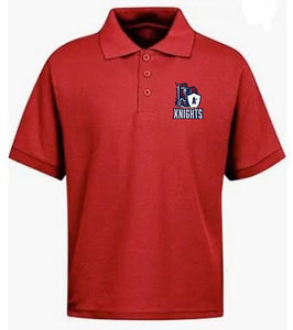 MENS SHORT SLEEVE POLO W/ LOGO