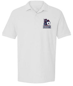 MENS SHORT SLEEVE POLO W/ LOGO