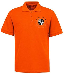 MENS SHORT SLEEVE DRI FIT POLO W/LOGO