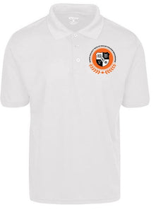 MENS SHORT SLEEVE DRI FIT POLO W/LOGO