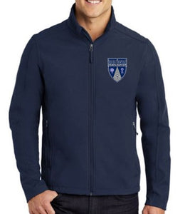 MENS SOFT SHELL JACKET W/LOGO (6TH-8TH)