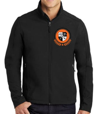 MENS SOFT SHELL JACKET W/LOGO