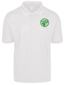 MENS DRI-FIT SHORT SLEEVE POLO W/LOGO