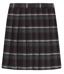 GIRLS PLAID PLEATED SKIRT