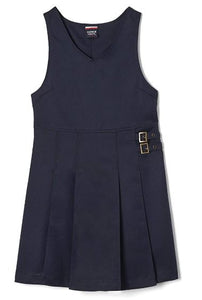 GIRLS PLEATED 2-TAB JUMPER