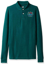 Load image into Gallery viewer, YOUTH UNISEX LONG SLEEVE COTTON POLO W/LOGO - SEC
