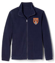Load image into Gallery viewer, UNISEX YOUTH FLEECE JACKET W/ LOGO