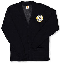Load image into Gallery viewer, UNISEX ADULT V-NECK CARDIGAN W/LOGO