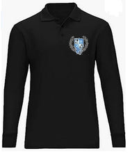 Load image into Gallery viewer, UNISEX ADULT LONG SLEEVE POLO W/LOGO