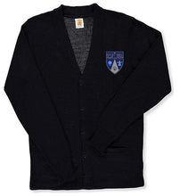 Load image into Gallery viewer, UNISEX ADULT CARDIGAN SWEATER W/LOGO