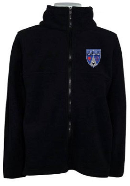 UNISEX YOUTH ZIP FRONT PERFORMANCE FLEECE JACKET W/LOGO