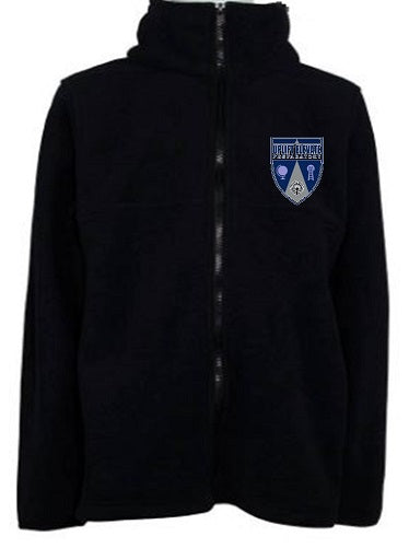 UNISEX YOUTH ZIP FRONT PERFORMANCE FLEECE JACKET W/LOGO (PRE-K-5TH)