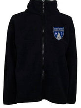Load image into Gallery viewer, UNISEX YOUTH ZIP FRONT PERFORMANCE FLEECE JACKET W/LOGO (6TH-8TH)