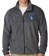 Load image into Gallery viewer, UNISEX ADULT ZIP FRONT PERFORMANCE FLEECE JACKET W/LOGO (9TH-11TH)