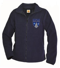 Load image into Gallery viewer, UNISEX YOUTH ZIP FRONT PERFORMANCE FLEECE JACKET W/LOGO