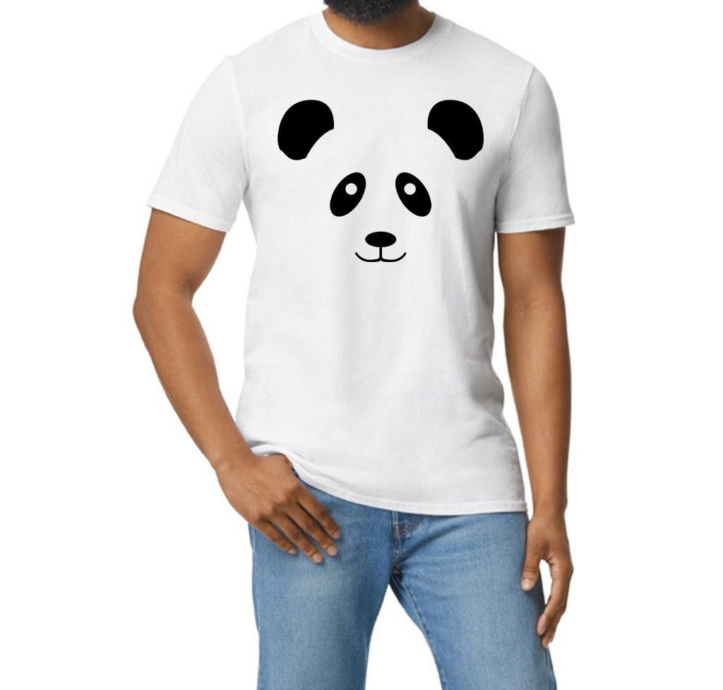 ADULT PANDA SPIRIT SHIRT - WHITE