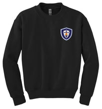 Load image into Gallery viewer, YOUTH UNISEX CREW NECK SWEATSHIRT W/LOGO