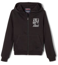 Load image into Gallery viewer, YOUTH UNISEX FULL ZIP FLEECE HOODIE