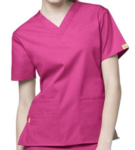 Load image into Gallery viewer, LADY FIT V NECK SCRUB TOP